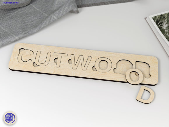 Download Alphabet Puzzle - Custom Name Laser File - Premium Resources